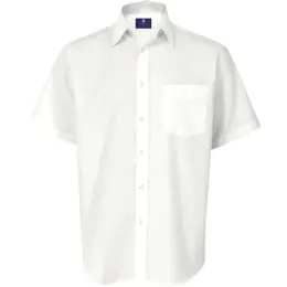 Off White Oxford Lounge Short Sleeve Mens